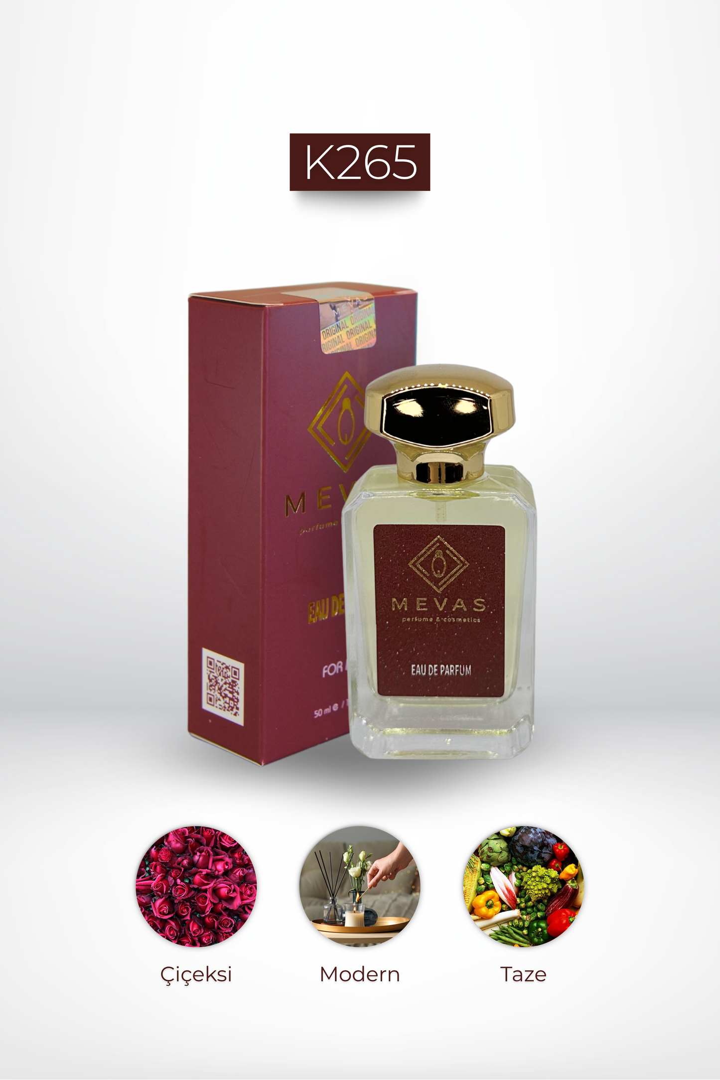 MEVAS K265 Kadın Parfüm 50ml EDP