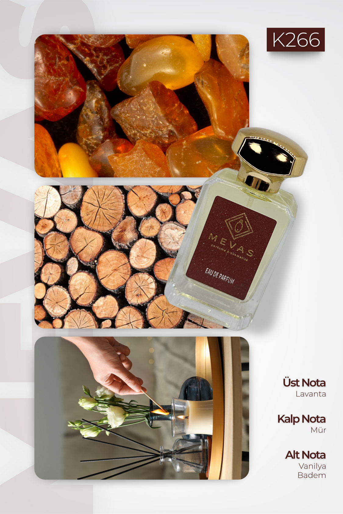 MEVAS K266 Kadın Parfüm 50ml EDP