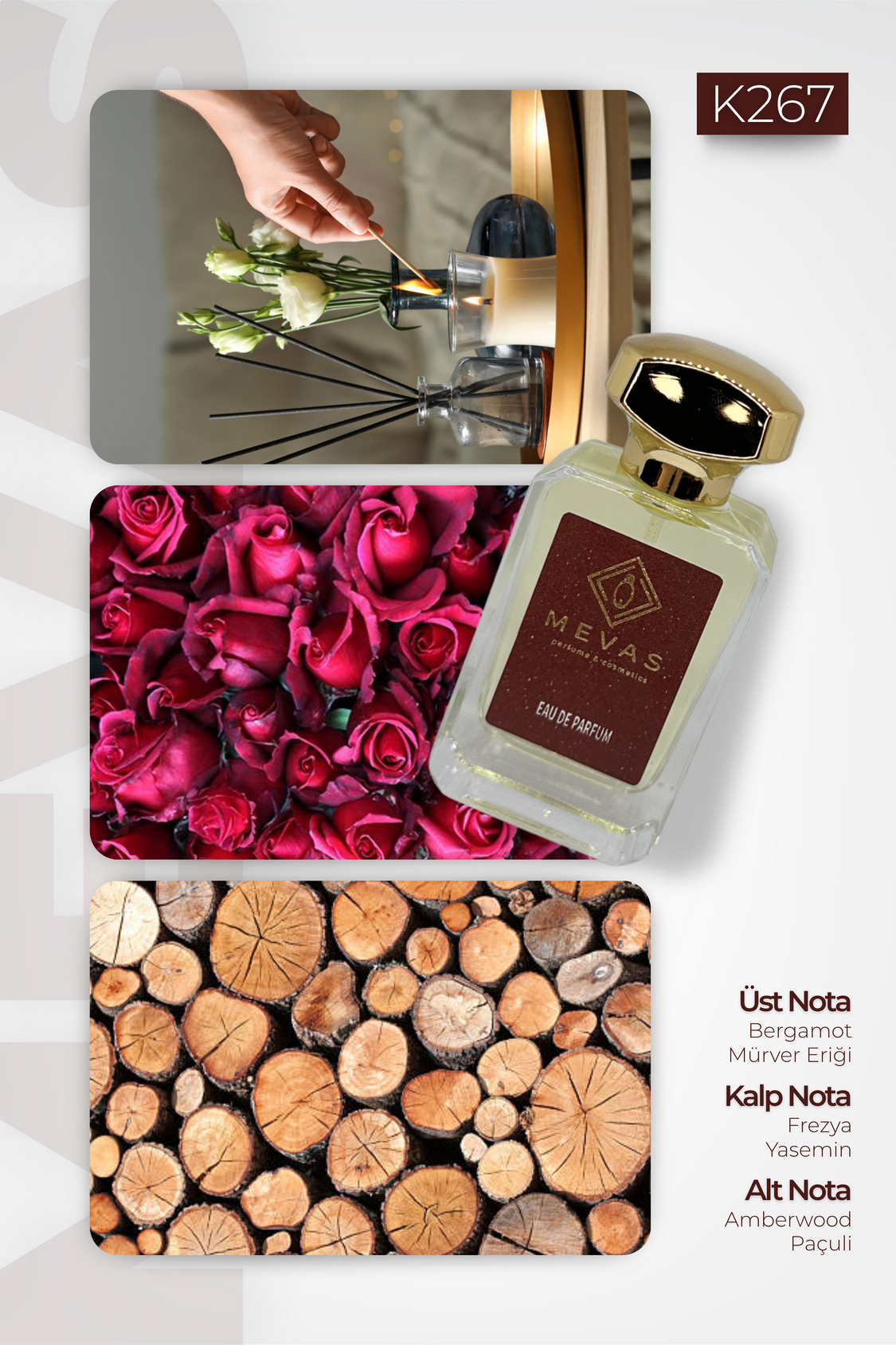 MEVAS K267 Kadın Parfüm 50ml EDP