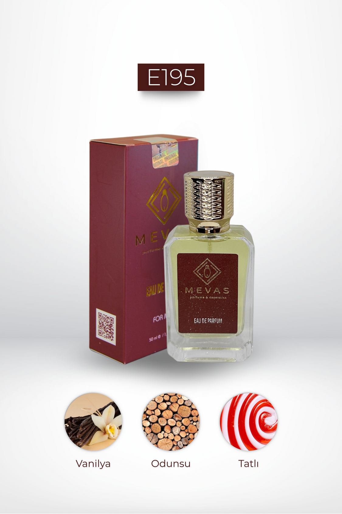 MEVAS E195 Erkek Parfüm 50ml EDP
