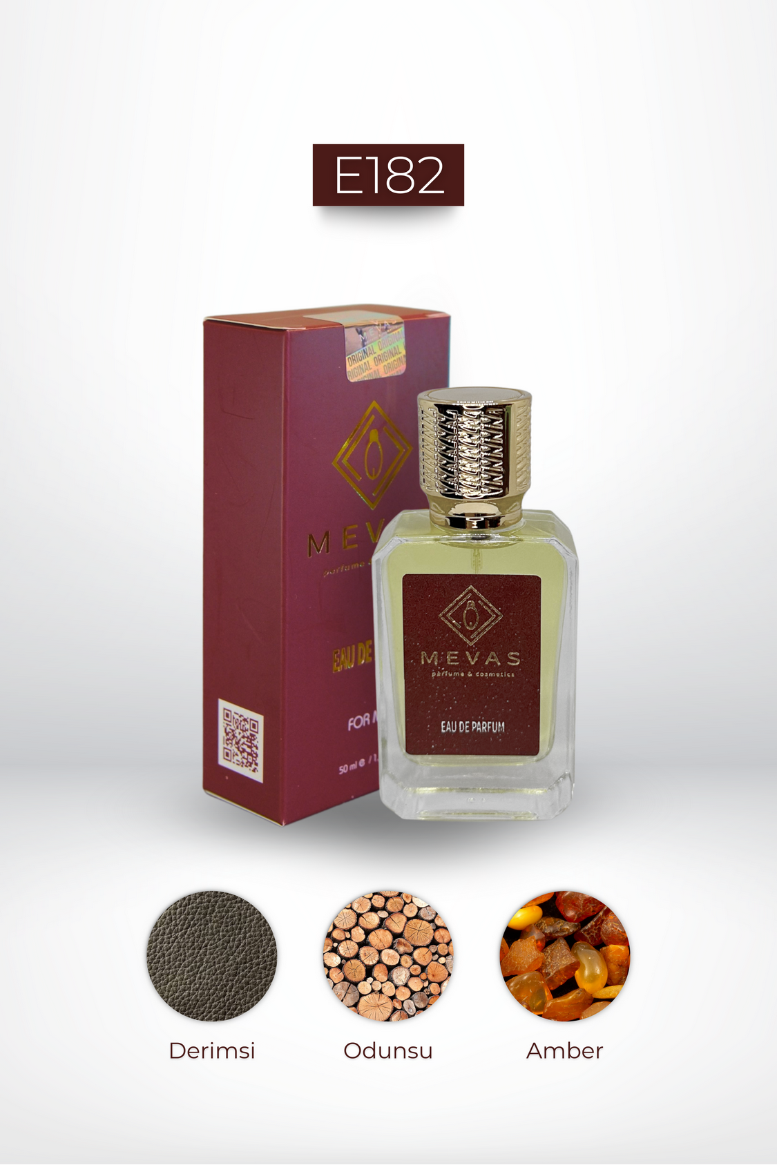 MEVAS E182 Erkek Parfüm 50ml EDP