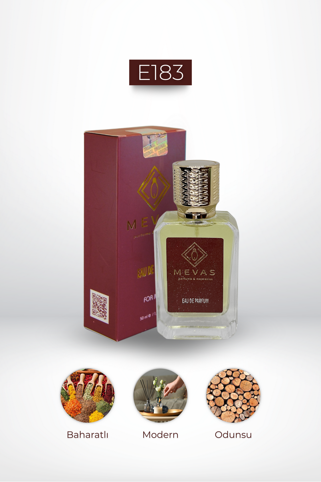 MEVAS E183 Erkek Parfüm 50ml EDP