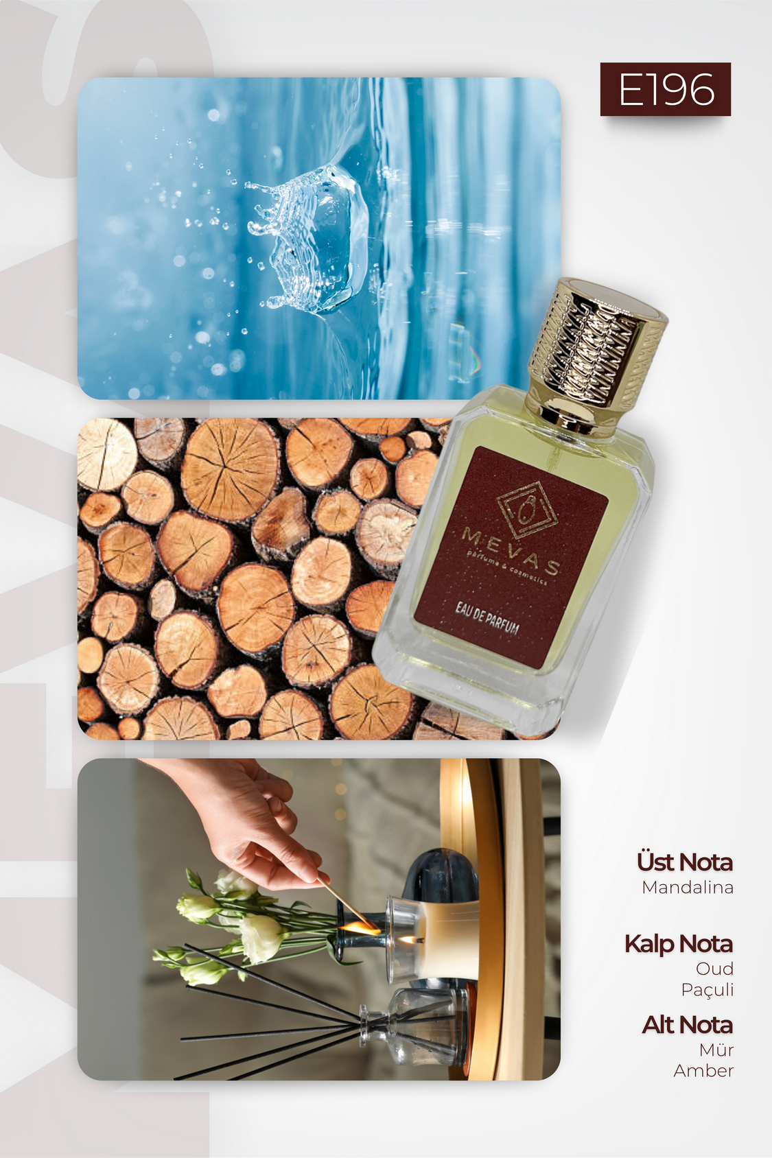 MEVAS E196 Erkek Parfüm 50ml EDP