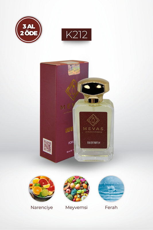 MEVAS K212 Kadın Parfüm 50ml EDP