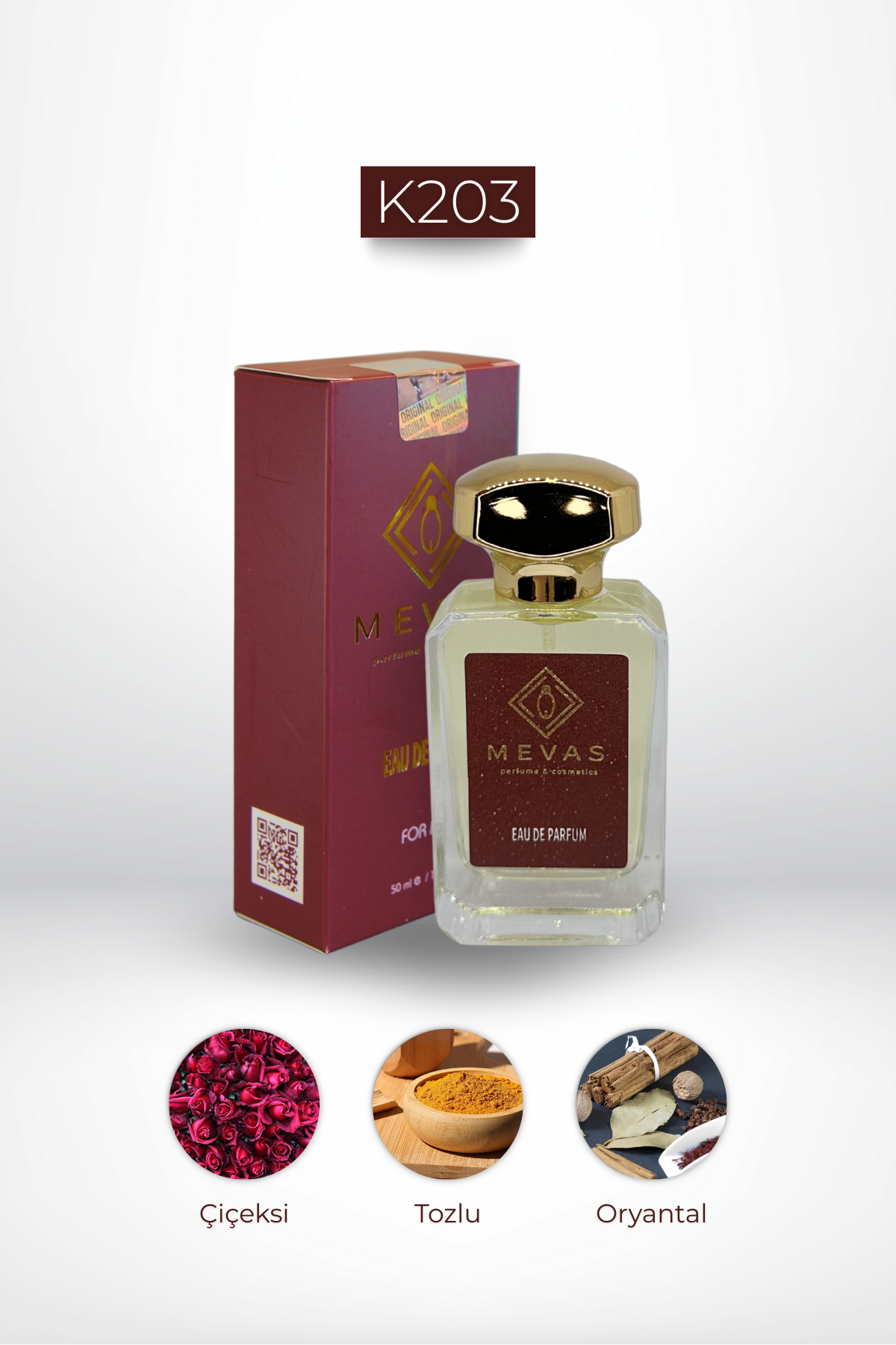 MEVAS K203 Kadın Parfüm 50ml EDP