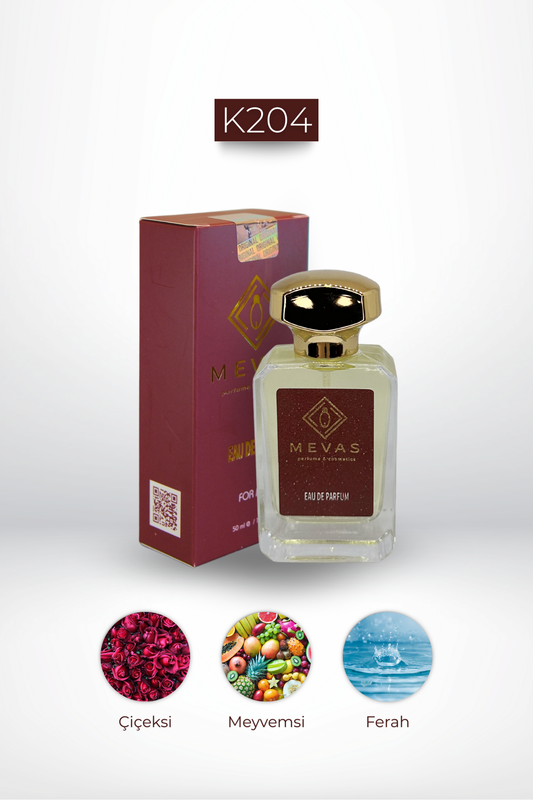 MEVAS K204 Kadın Parfüm 50ml EDP