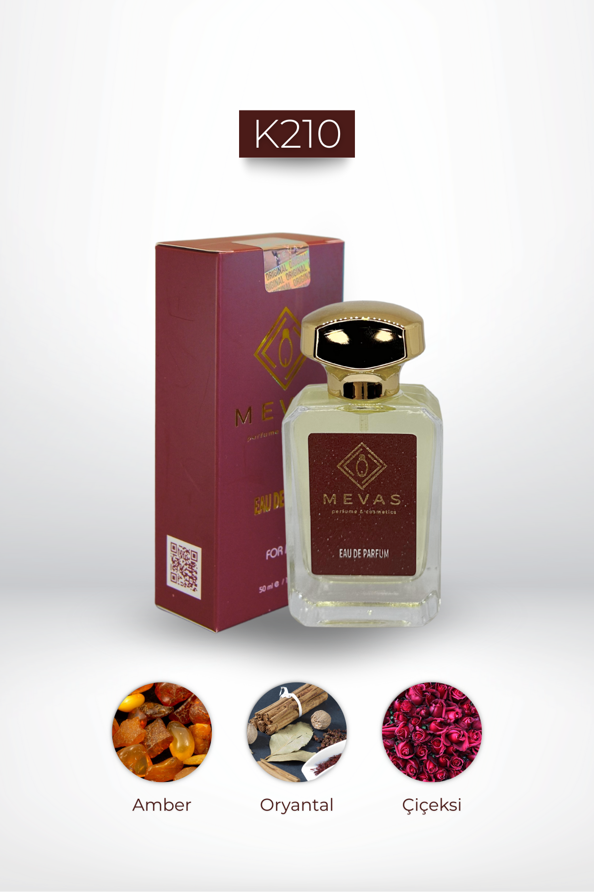 MEVAS K210 Kadın Parfüm 50ml EDP
