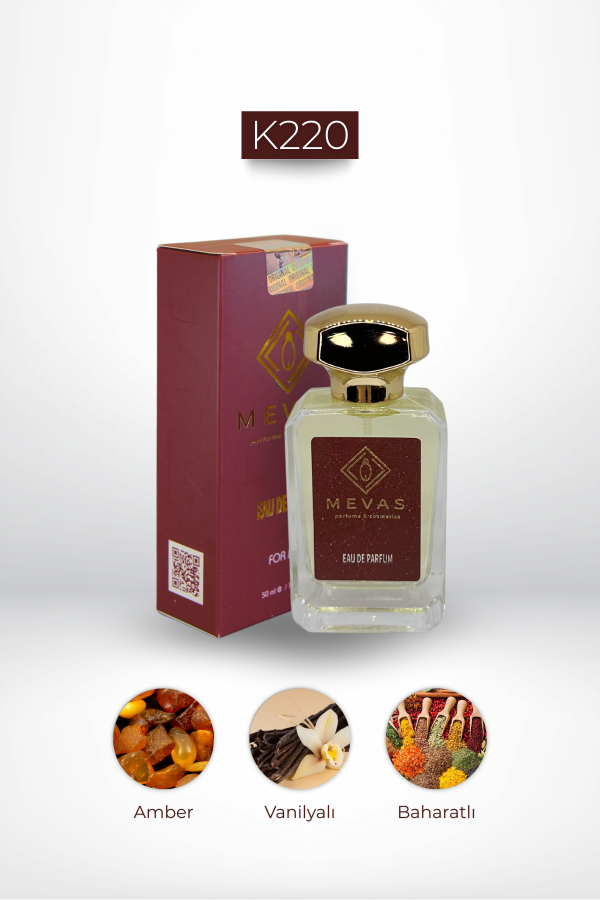 MEVAS K220 Kadın Parfüm 50ml EDP